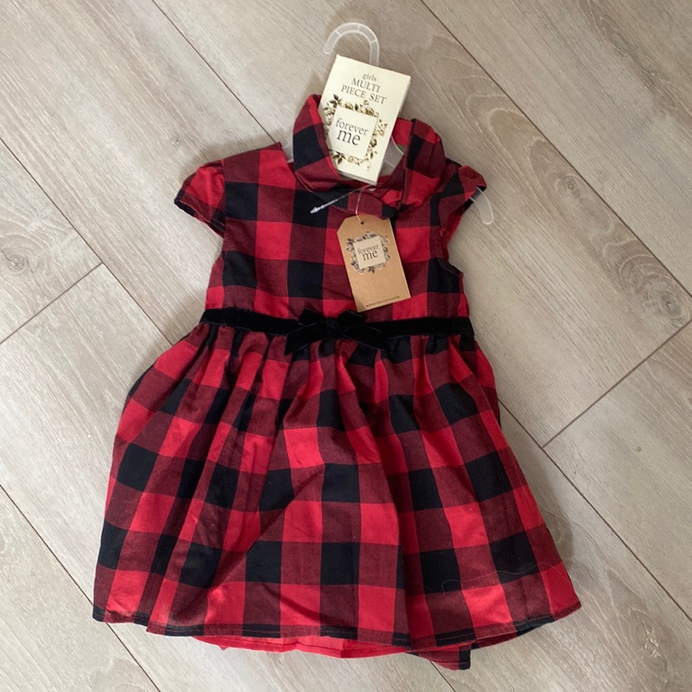 NWT Baby Girl Plaid Dress